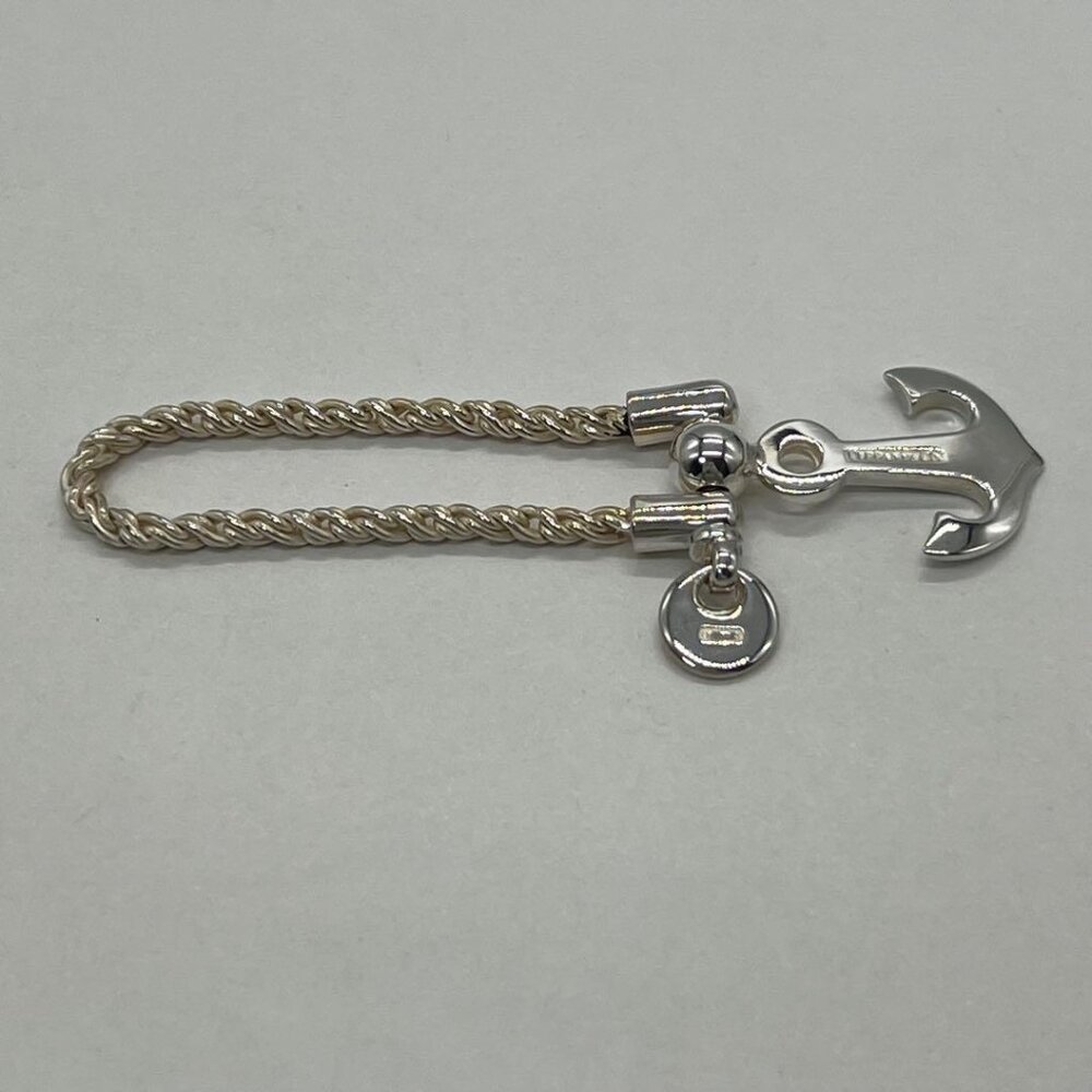 ★SOLD★ Tiffany & Co. Anchor Key Ring Key Holder - Picture 4 of 16